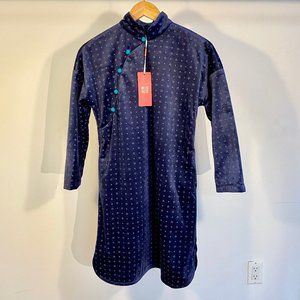 Modern Chinese Qipao Cheongsam mini Dress